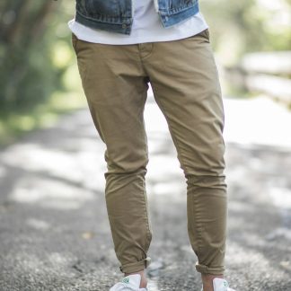 S5Pzq5 Men's Straight Fit Chino Pants — Cotton Twill